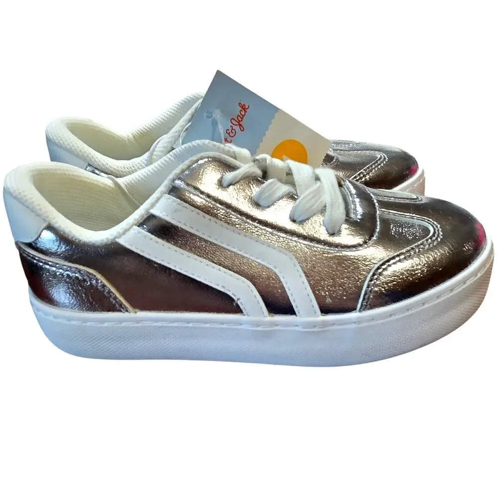 Cat & Jack + More Girl's Size 1 1.5 Tennis Sneakers Shoes Cleats Bulk Lot of 4